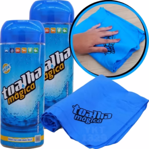 Kit 2 Toalhas Mágicas Fixxar Original Absorve Água Limpa Seca Carro