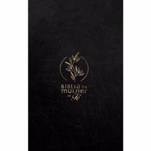 Bíblia da Mulher de Fé | NVI | Letra Normal | Couro Soft | Preta