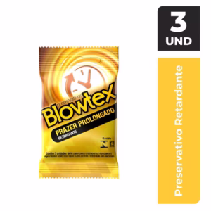 Preservativo Blowtex Retardante 3 Unidades