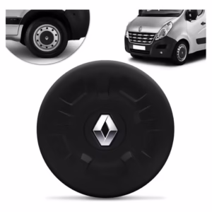 Calota Centro Roda Nova Renault Master Com Emblema Cromado 2014 2015 2016 2017 2018 2019 2020 2021