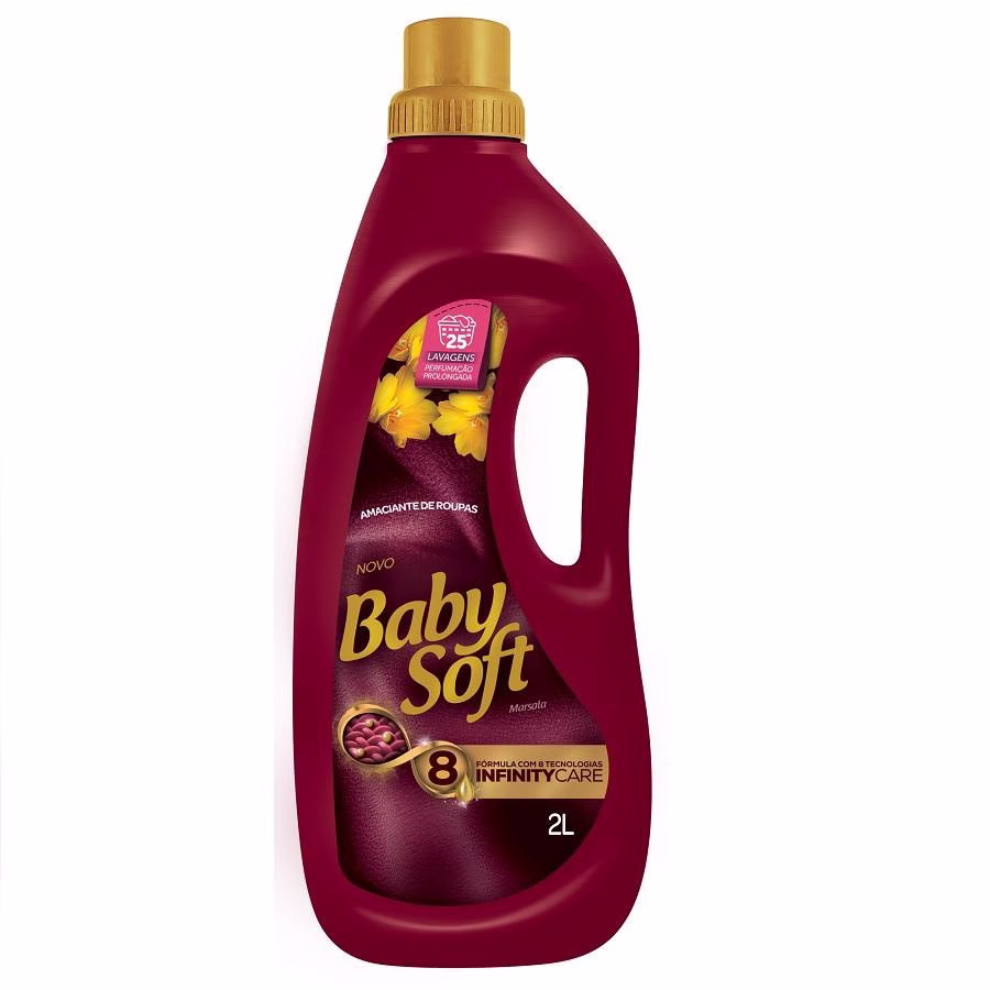 Amaciante Baby Soft Infinity Care Marsala 2L