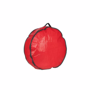Bolsa para Guirlanda de 16x60cm com Alça Vermelho 01 unidade Cromus Natal