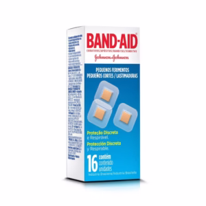 Curativos Band-Aid para Pequenos Ferimentos 16 Unidades