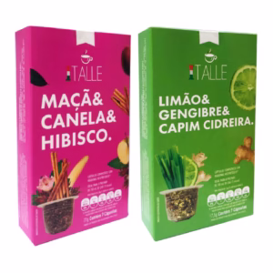 Chás Cápsulas Nespresso Café Italle 2 Caixas