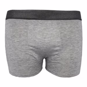 Cueca Boxer Algodão Cotton Cinza Com Poliester C5