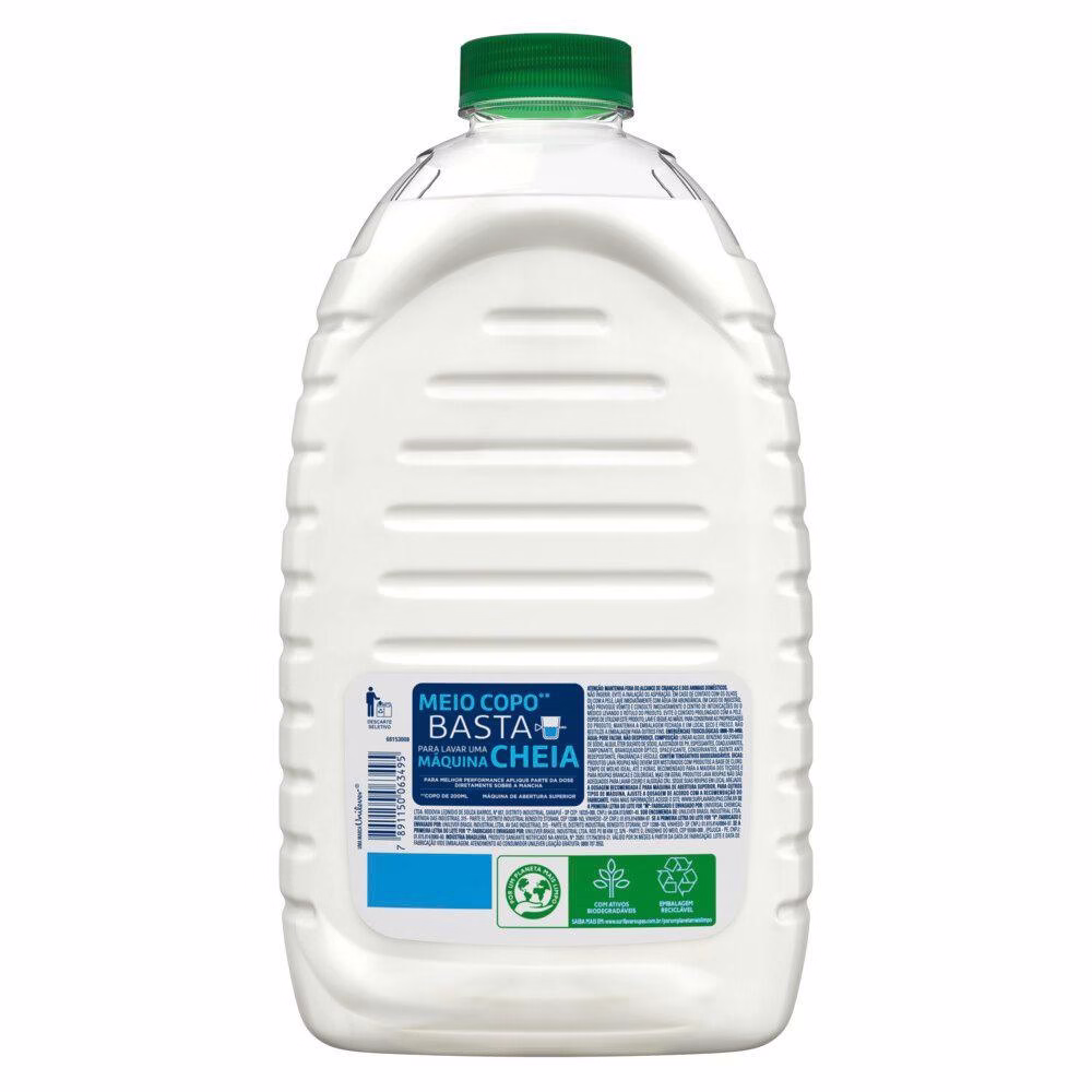Lava-Roupas Líquido Surf 5 em 1 Cuidado do Coco 3 Litros - Imagem 2
