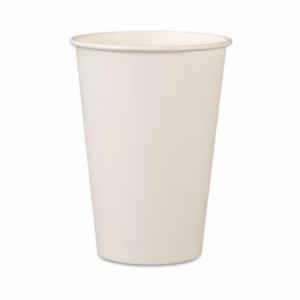 Copo de papel branco descartável 240ml 50und Azevedo