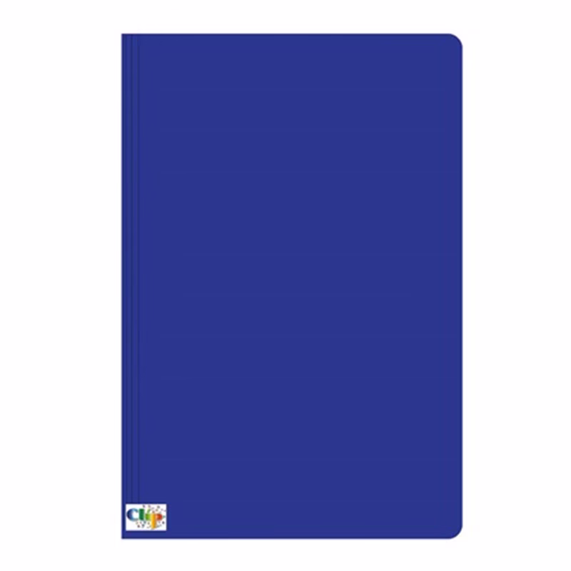 Pasta duplex com grampo ofício azul ClipColor