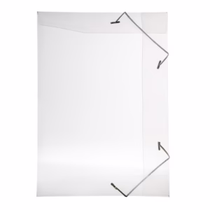 Pasta com aba elástico 1/2 ofício Line transparente cristal 0252.H Dello