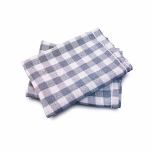 Pano alvejado saco xadrez para chão 40X62cm Caebitex