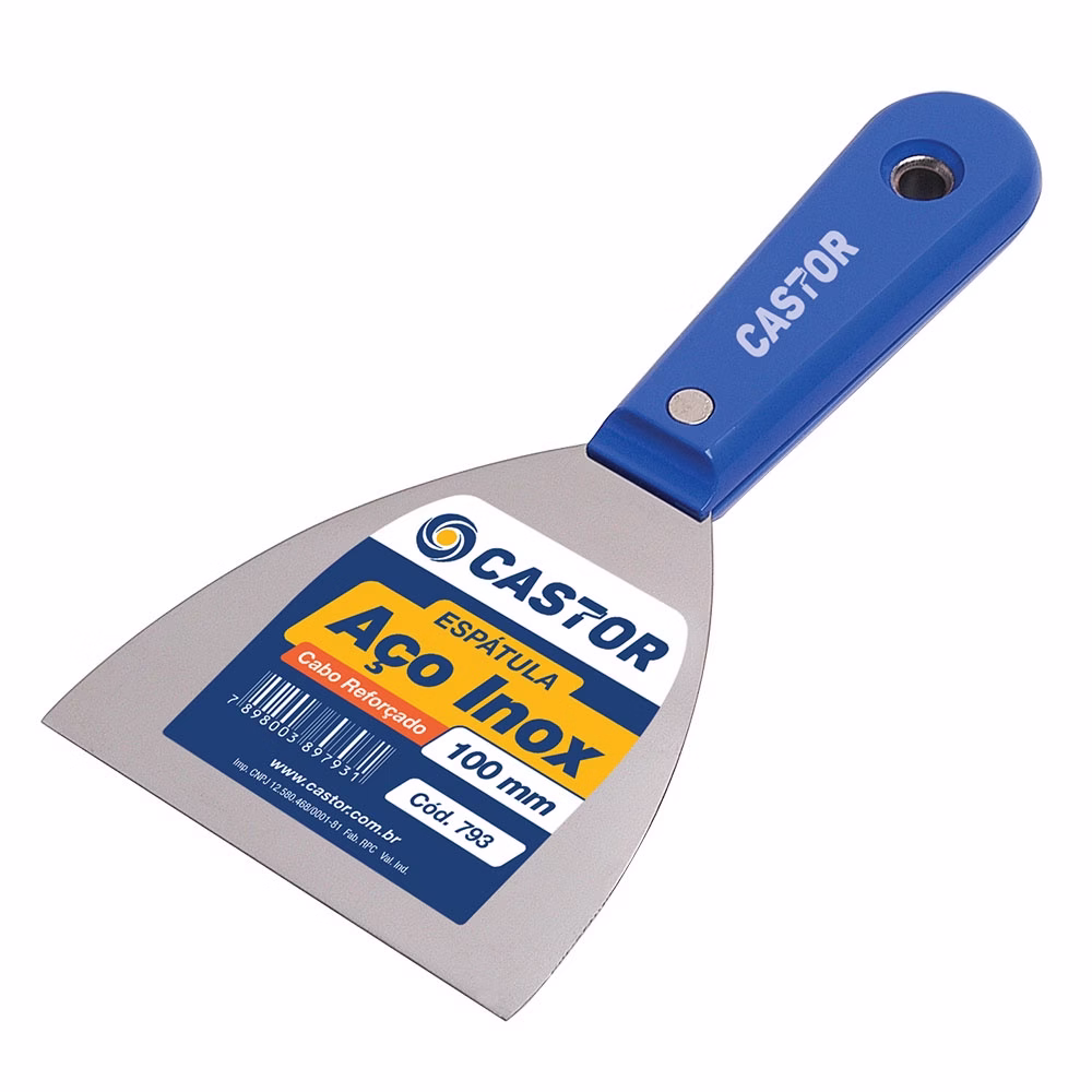 Espátula Multiuso de Aço Inox 100mm Série 790 - Castor