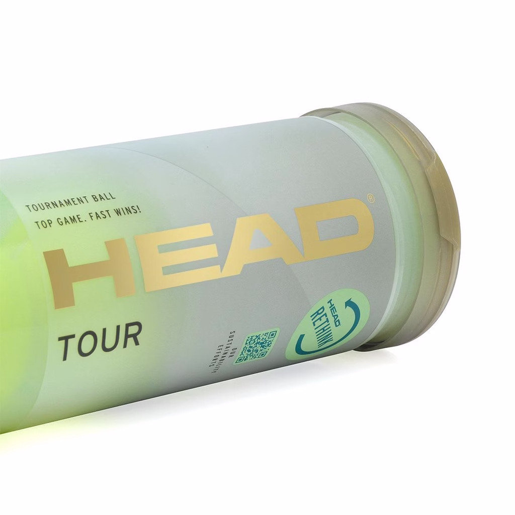 Bola de Tênis Head Tour - Tubo com 3 unidades - Imagem 2