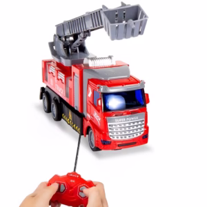 Carro Controle Remoto Bombeiro Com Luz 6212 - DMToys