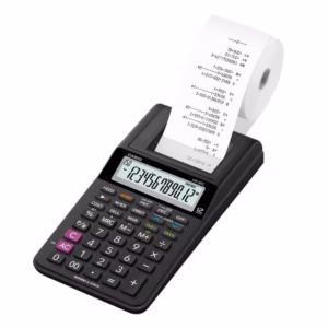 Calculadora de mesa com bobina 12 digitos HR-8RCBK Casio