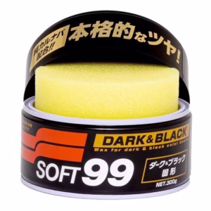 Cera Soft 99 automotiva black dark Para Carros preto e escuro 300g cobre arranhão boa e barata