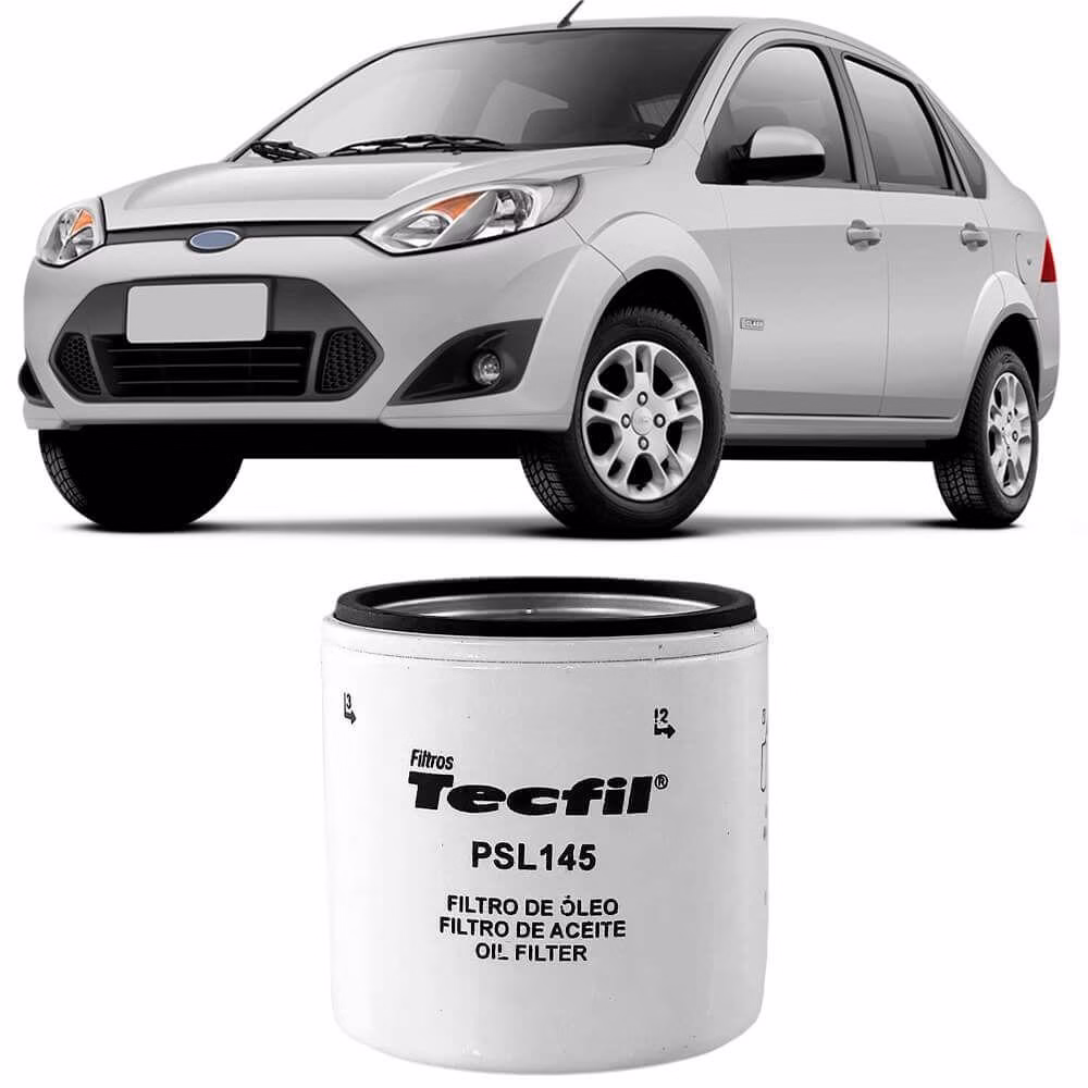 Filtro Óleo Fiesta Sedan 1.0 8v 2007 A 2014 Tecfil