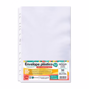 Envelope saco plástico ofício 1380 50 unid Chies