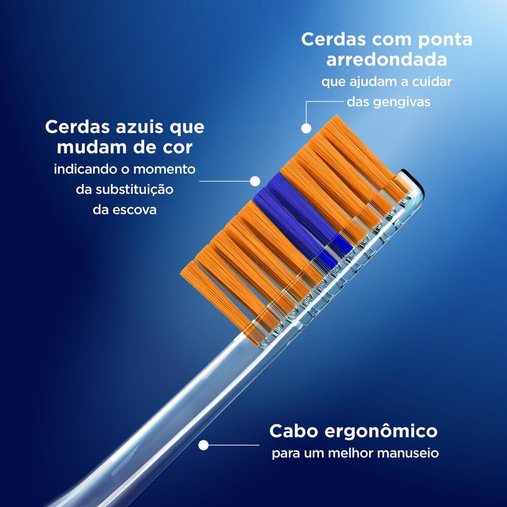 Escovas Dentais Oral-B Indicator Color Collection 4 unidades - Imagem 2