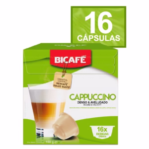 Cápsula De Cappuccino Bicafé  P/ Máquinas Dolce Gusto*