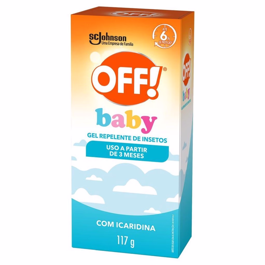 Repelente de Insetos Off! Gel Baby 117g