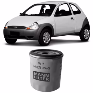 Filtro Óleo Ford Fiesta Ka Focus 96 A 2010 Mann-filter