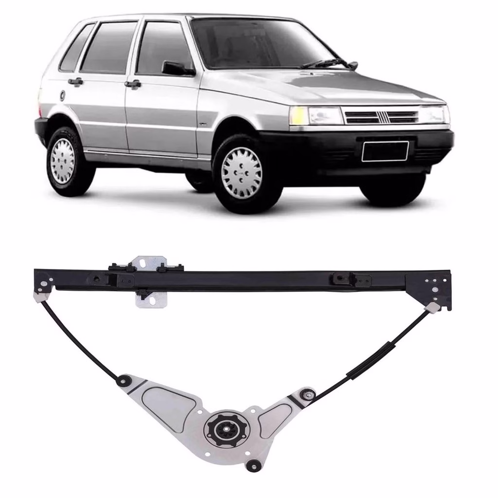 MAQUINA VIDRO ELETRICA DIANTEIRA UNO ECONOMY 2008 4P LADO DIREITO