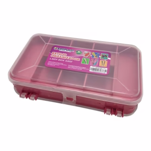 Estojo Para Pesca Organizador Rosa Lady Box 3202 Arqplast