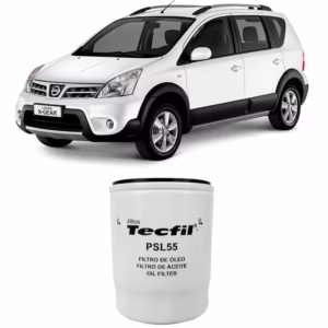 Filtro Óleo Nissan Livina 1.8 2010 A 2014 Tecfil