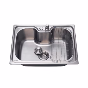 Cuba para cozinha gourmet pia aço inox com acessórios Borari 304 Pingoo