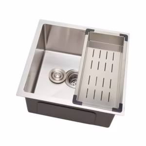 Cuba para cozinha gourmet pia aço inox com acessórios Terena 40 cm Pingoo - Prata