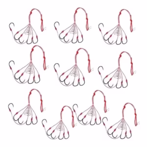 Kit 10 Chuveirinho De Anzol Pesca Tilápia Pacu Curimba Carpa