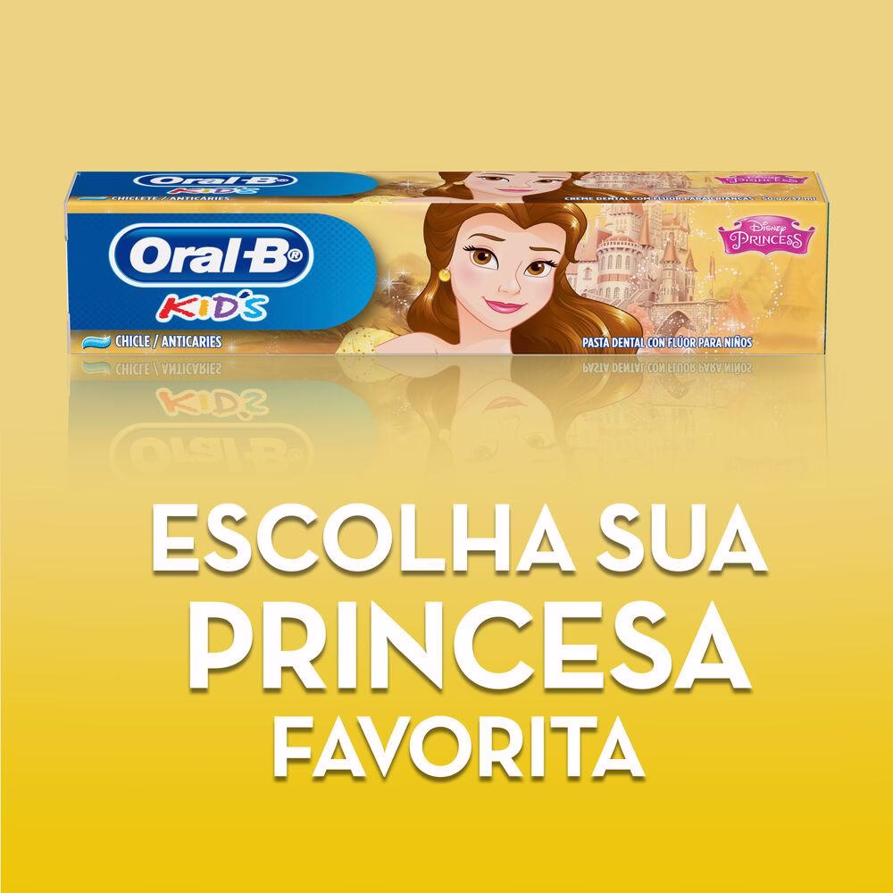 Creme Dental Infantil Oral-B Princesas 50g - Imagem 2