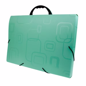 Maleta com alça Dellofine ofício verde 2152.T Dello