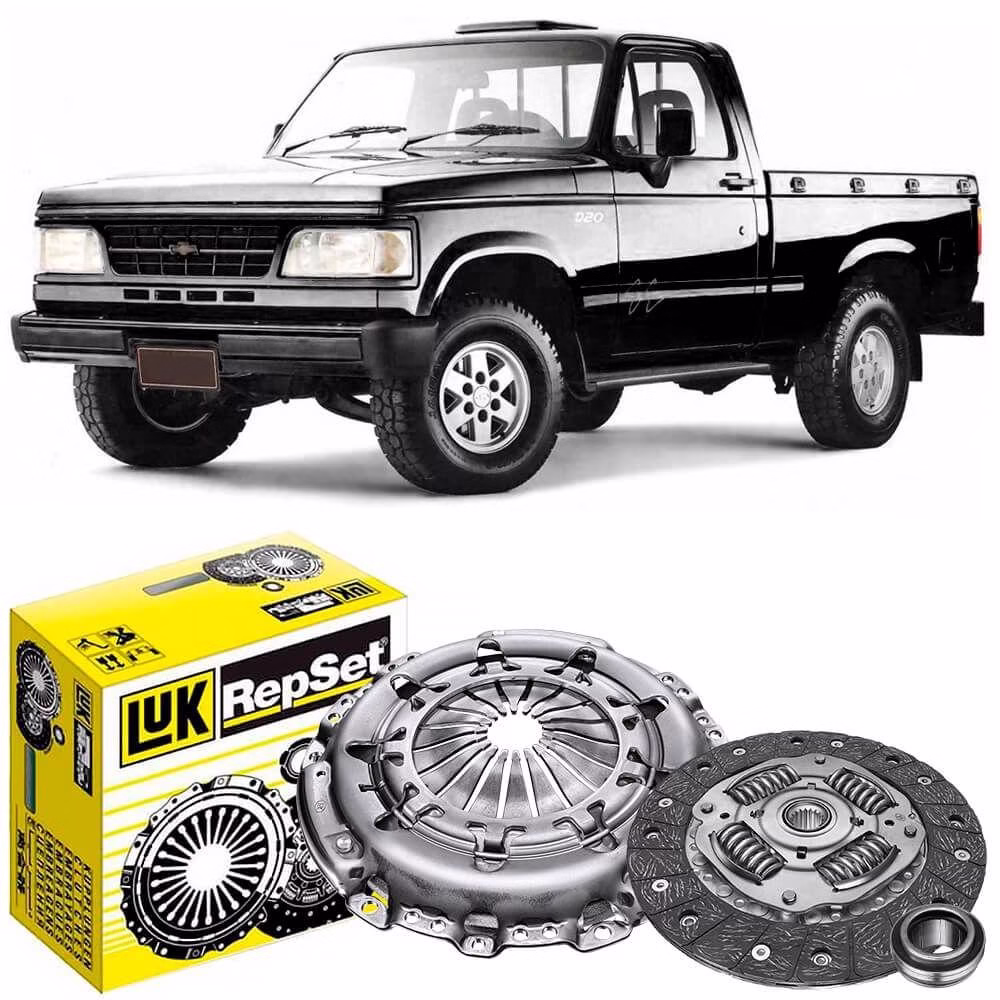 Kit Embreagem Chevrolet D20 4.0 3.9 1985 A 1996 Luk - Imagem 2