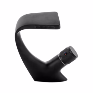 Torneira para banheiro cascata Misturador Monocomando Baixa Cairu Pingoo - Preto