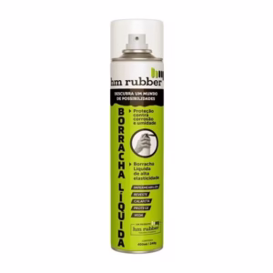 Borracha Líquida em Spray Aerossol Hm Rubber 400 ml