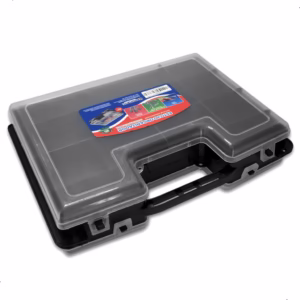 Estojo Para Pesca Organizador Dois lados 8001 Duplo 28cmx21cmx7cm Arqplast