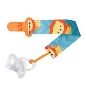 Prendedor De Chupeta Animal Fun Leão 12047 - BUBA