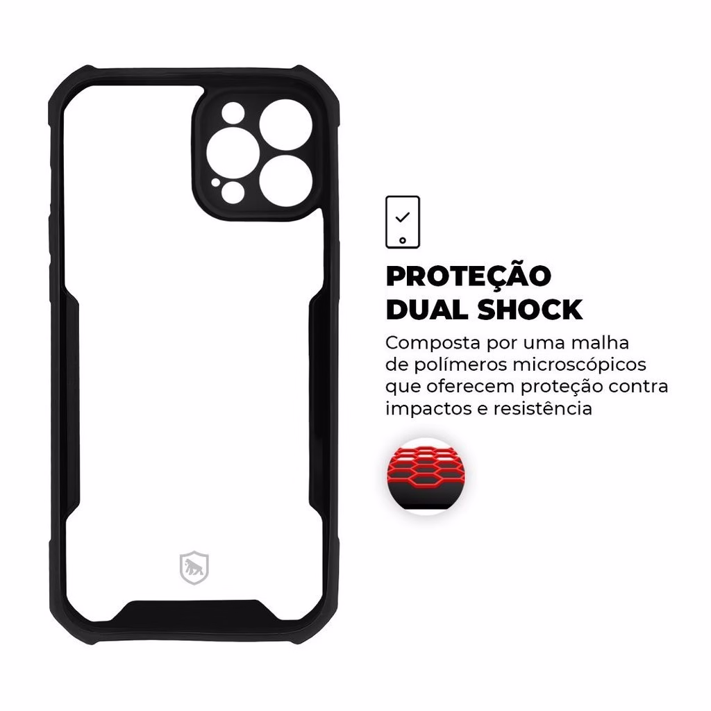 Capa Case Capinha Dual Shock X para iPhone 12 Pro - GShield - Imagem 2