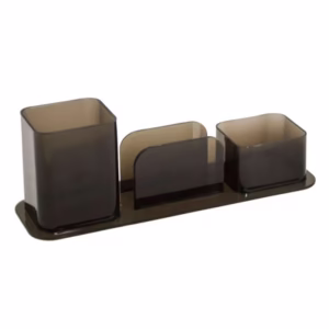 Porta lembrete/lápis/clips fumê 3031.I Dello