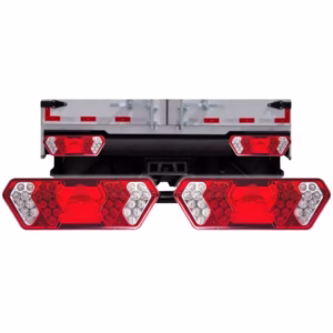 Par Lanterna Traseira Carreta Guerra Par  Lanterna Traseira Full Led Guerra