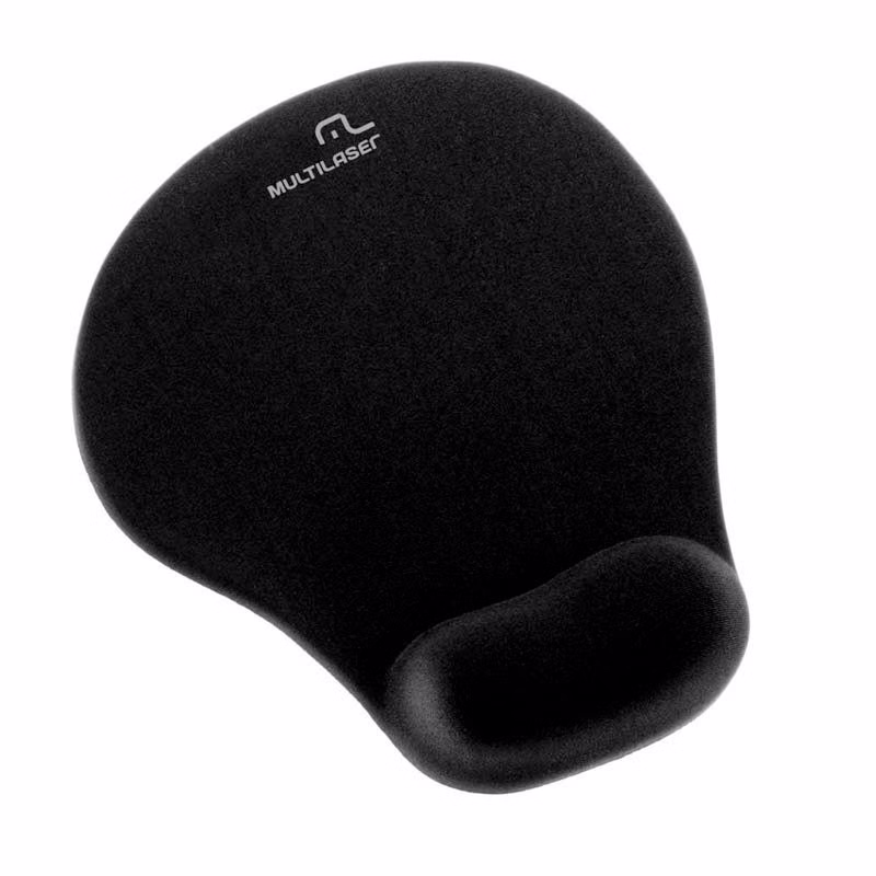 Mouse pad com apoio em gel Preto grande AC024 Multi