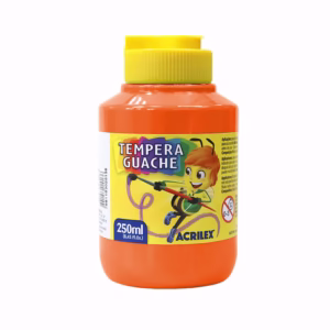 Tinta guache Laranja 250ml 517 Acrilex