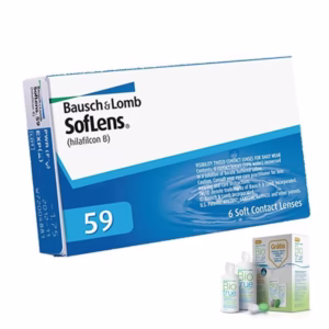 Lente De Contato Soflens 59 Bausch Lomb uso Mensal com Renu