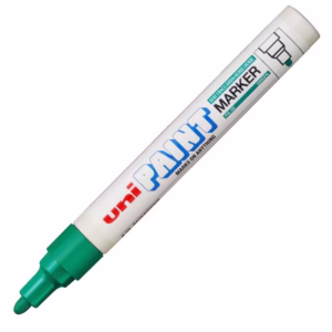 Pincel marcador permanente Paint Marker Verde PX-20 Uni-Paint