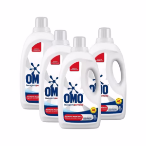 Kit 4 Lava-Roupas Líquido Omo Lavagem Perfeita 3l