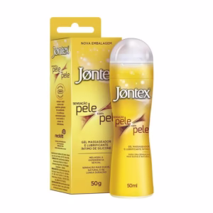 Gel Massageador e Lubrificante Íntimo - Jontex Sensação Pele com Pele | 50g