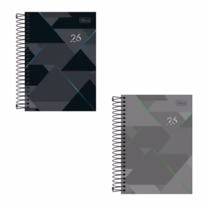 Agenda executiva espiral diária 1/4 Spot 187x129mm 2026 Tilibra