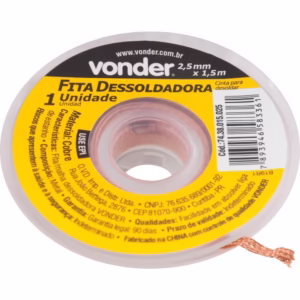 Fita/Malha Dessoldadora 2,5mm X 1,5M Vonder