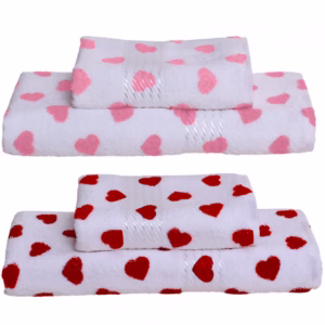 Jogo Toalhas 2 Peças Prisma Formosa Banho e Rosto 100% Algodão Dohler